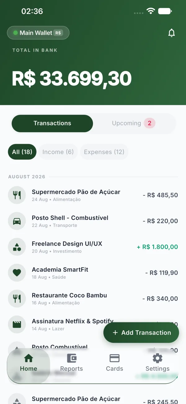 Coinky App Dashboard